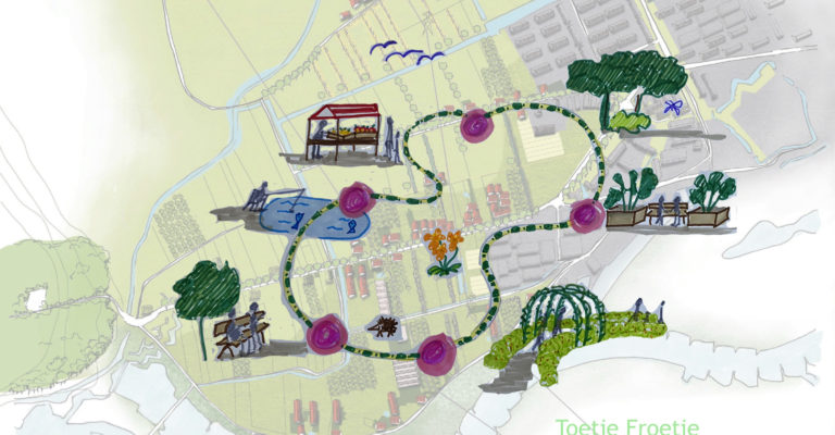 De Toetie Froetie Ecoboulevard – een bijzondere wandelroute in wageningen west